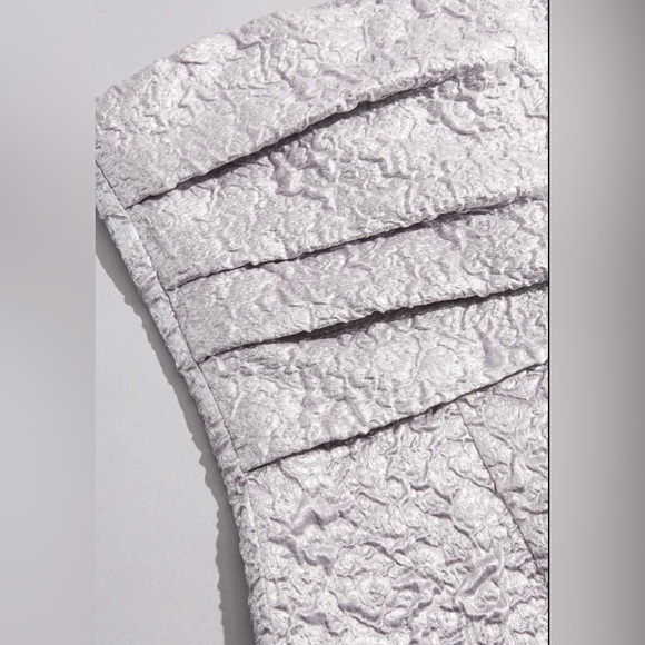 New cache silver jacquard strapless top - Picture 7 of 8